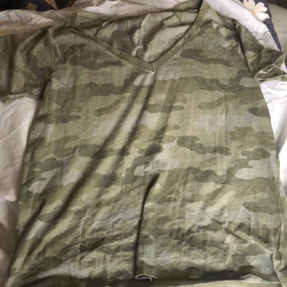 Women’s camouflage tee